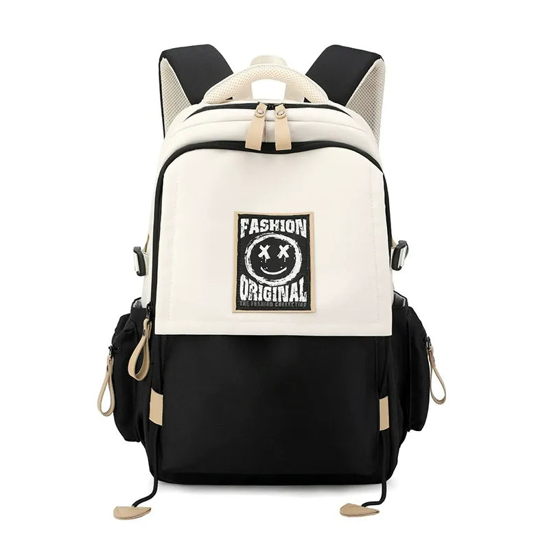 Sac à dos d'école unisexe haut de gamme et durable – Style moderne, grande capacité et confort longue durée