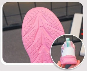 Chaussures pour filles avec lumières LED, confortables et élégantes