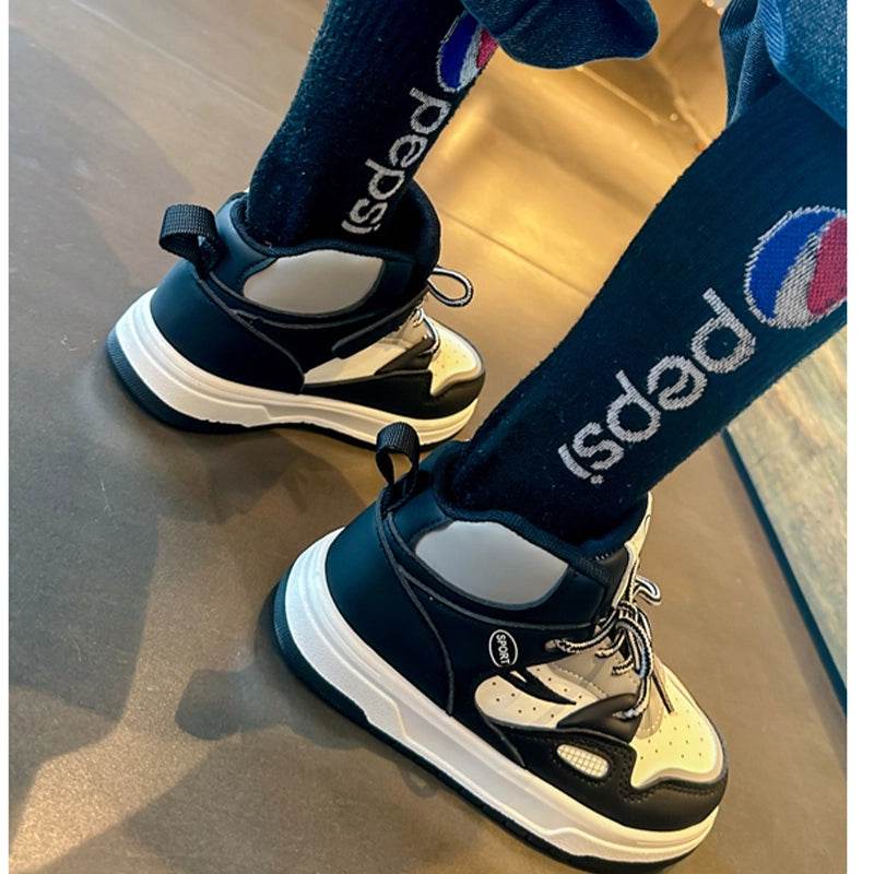 UltraGrip High-Top Sneakers: Lightweight, Anti-Slip, and Comfortable for Kids' Sports & Activities - IRRAKIDS