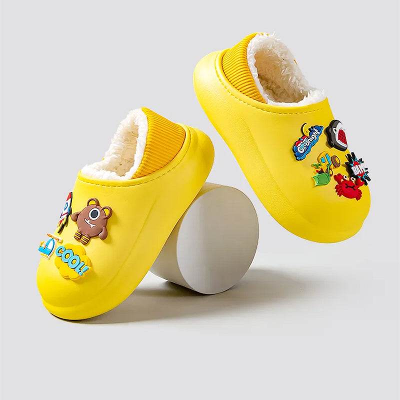 Cozy Comfort: 2023 New Style Kids Winter Bedroom Slippers - Children's Casual Shoes, Unisex Footwear for Baby (Limited Stock) - IRRAKIDS