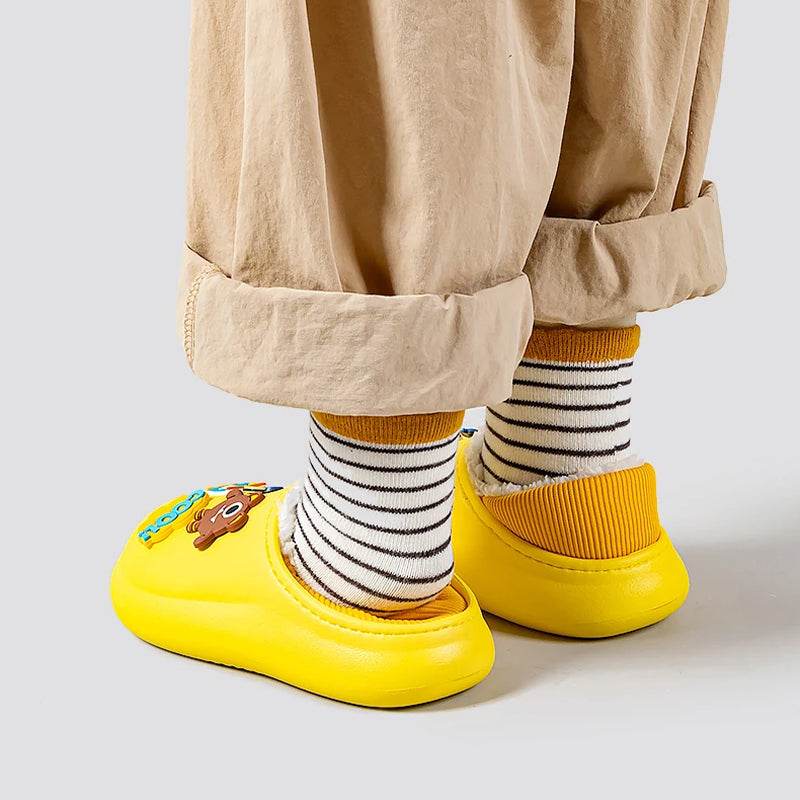 Cozy Comfort: 2023 New Style Kids Winter Bedroom Slippers - Children's Casual Shoes, Unisex Footwear for Baby (Limited Stock) - IRRAKIDS