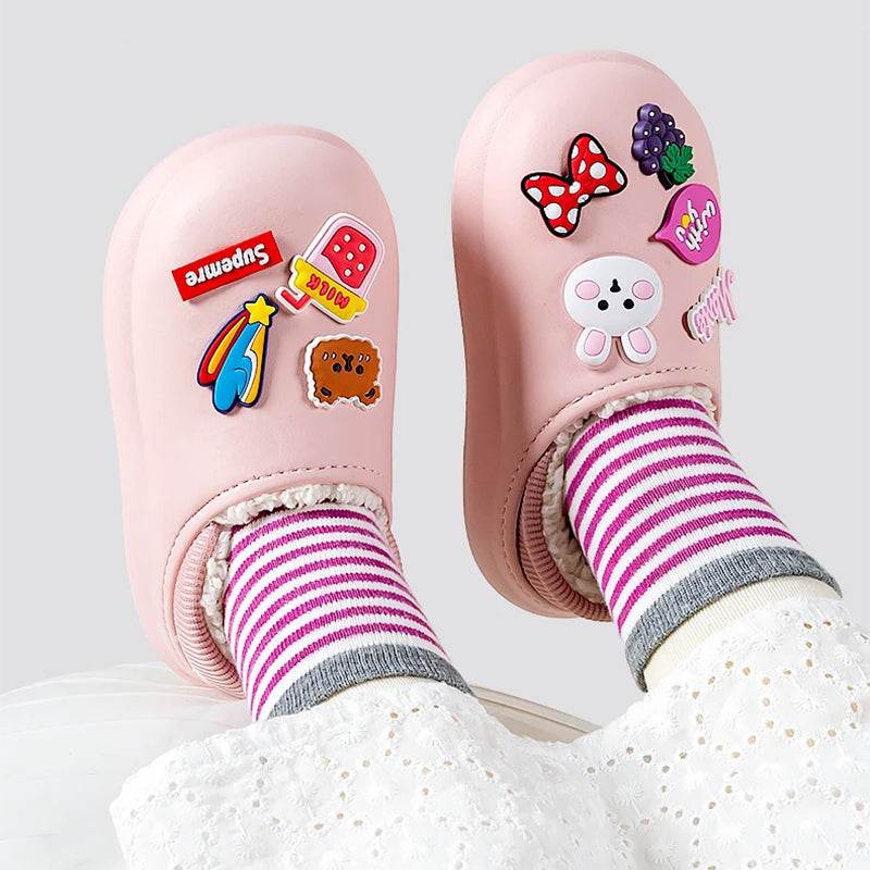 Cozy Comfort: 2023 New Style Kids Winter Bedroom Slippers - Children's Casual Shoes, Unisex Footwear for Baby (Limited Stock) - IRRAKIDS