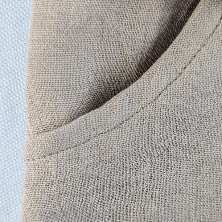 White & Brown Patterned Top with Brown Shorts Set for Kids - IRRAKIDS