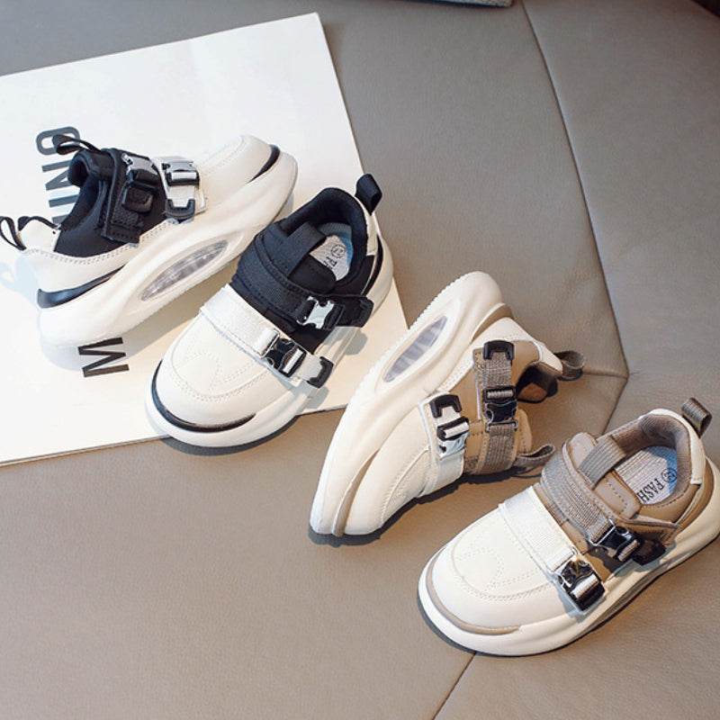 Premium Air-Infused Kids' Sneakers: Waterproof, Non-Slip, and Stylish Casual Sport Shoes for Boys - IRRAKIDS