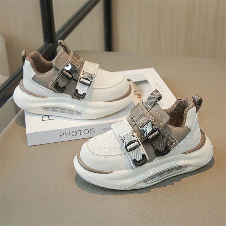 Premium Air-Infused Kids' Sneakers: Waterproof, Non-Slip, and Stylish Casual Sport Shoes for Boys - IRRAKIDS