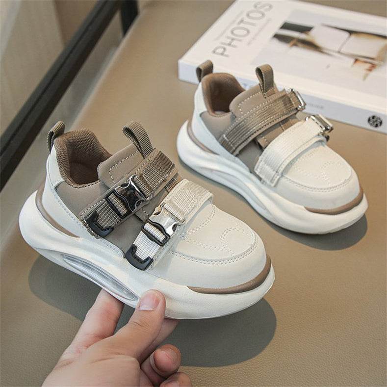 Premium Air-Infused Kids' Sneakers: Waterproof, Non-Slip, and Stylish Casual Sport Shoes for Boys - IRRAKIDS