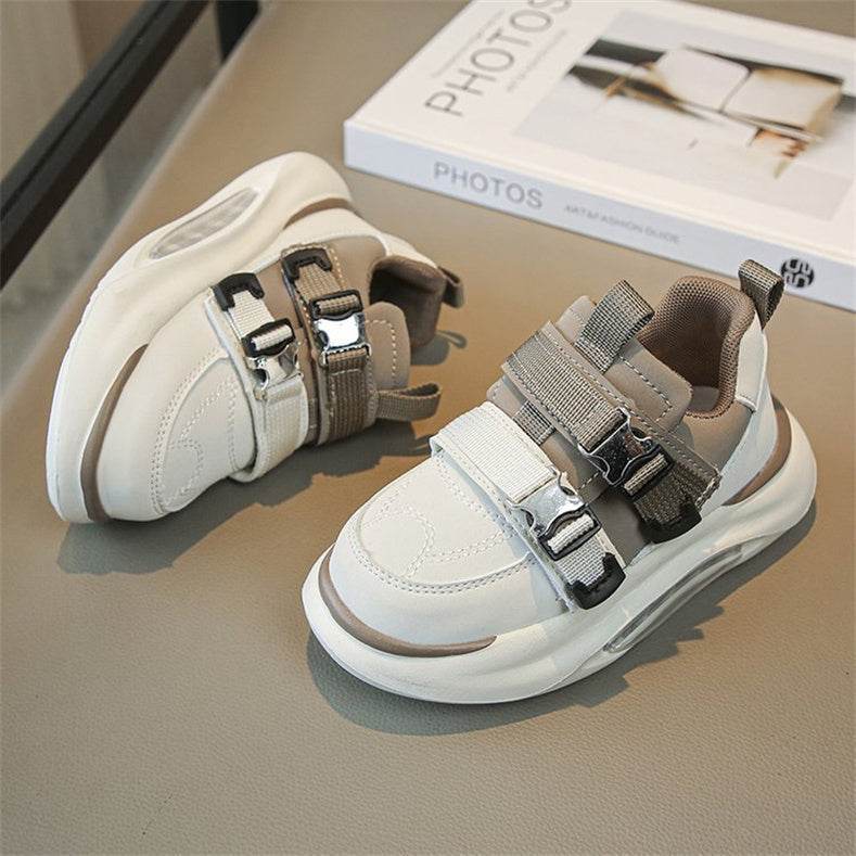 Premium Air-Infused Kids' Sneakers: Waterproof, Non-Slip, and Stylish Casual Sport Shoes for Boys - IRRAKIDS