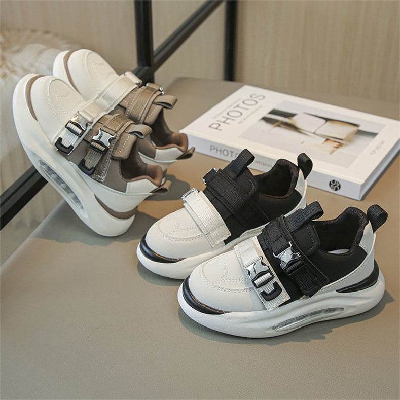 Premium Air-Infused Kids' Sneakers: Waterproof, Non-Slip, and Stylish Casual Sport Shoes for Boys - IRRAKIDS