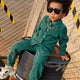 Toddler 2 Piece Set Flap Pocket Shirt & Pants With Tee