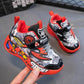 2023 Sneakers Children Casual super hero shoes with cool print - IRRAKIDS