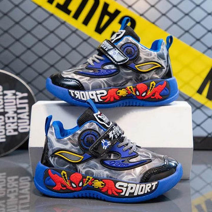 2023 Sneakers Children Casual super hero shoes with cool print - IRRAKIDS