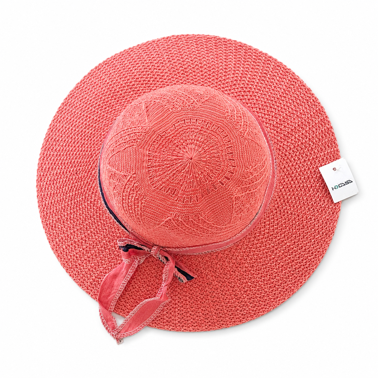 Robe d'été colorée pour fille avec un chapeau élégant et un grand nœud papillon