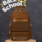 New Fashion Colors School Bag for Students Lightweight Large Capacity Waterproof