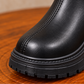 Bottines élégantes pour fille à semelles crantées épaisses – Une touche stylée pour les tenues du quotidien et les grandes occasions