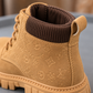 Bottes d'hiver haut de gamme pour enfants – Chaussures montantes à lacets élégantes avec ajustement confortable, semelle antidérapante durable et doublure chaude