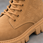 Bottes d'hiver haut de gamme pour enfants – Chaussures montantes à lacets élégantes avec ajustement confortable, semelle antidérapante durable et doublure chaude