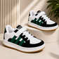 Kids Color Stripe Hook & Loop Sneakers