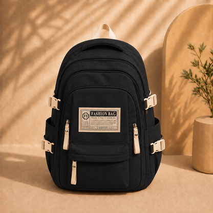 Unisex Everyday Backpack – Spacious, Durable & Comfortable Multi-Compartment Design Middle and high school