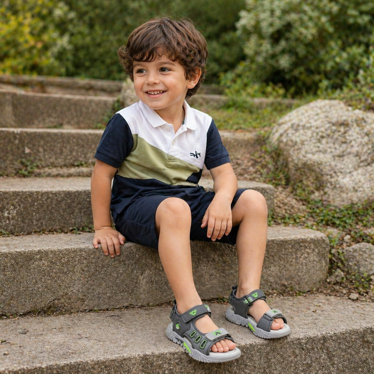 Sandales de sport pour enfants – Chaussures d'extérieur légères et respirantes pour l'été