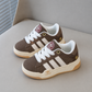 Kids Classic Stripe Sneakers – Comfortable Everyday Shoes