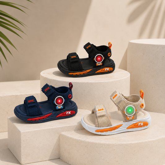 GlowStep™ Kids LED Sport Sandals