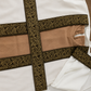 Classic Embroidered Girls Traditional Dress with Belt Detail – Ivory & Beige
