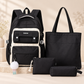 🎒 Ensemble de sac à dos d'école multifonctionnel 5 en 1 – Élégant et pratique