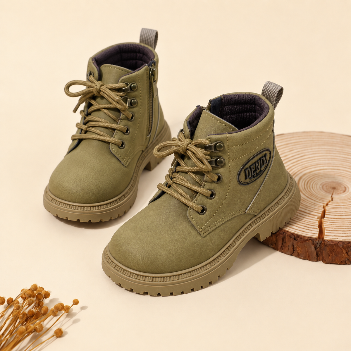 Bottes pour enfants : évitez la précipitation — fermeture éclair latérale, semelle crantée adhérente 