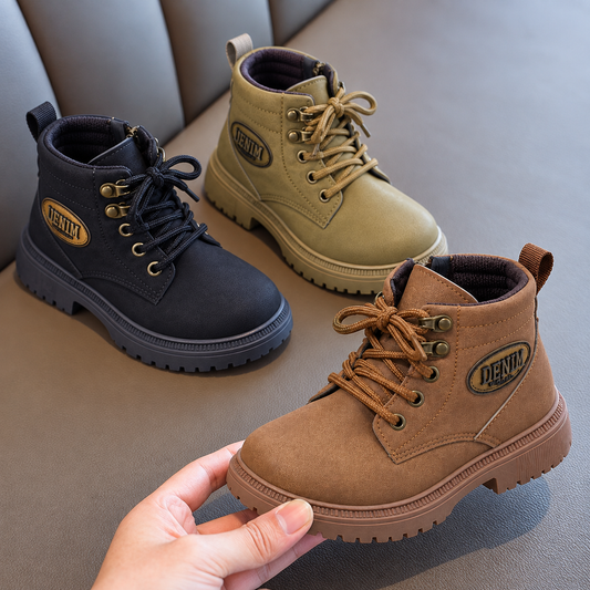 Kids Boots: Beat the Rush—Side Zip, Grippy Lug Sole