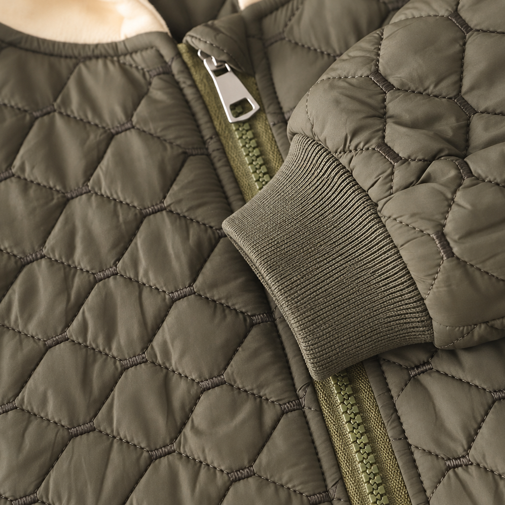 Boys’ Cozy Quilted 3-Piece Winter Set – Hooded Jacket, Sweatshirt & Warm Jogger Pants
