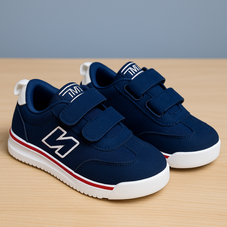 Kids' Casual Velcro Sneakers – Lightweight, Comfortable & Stylish Everyday Shoes (Sizes 25–35)