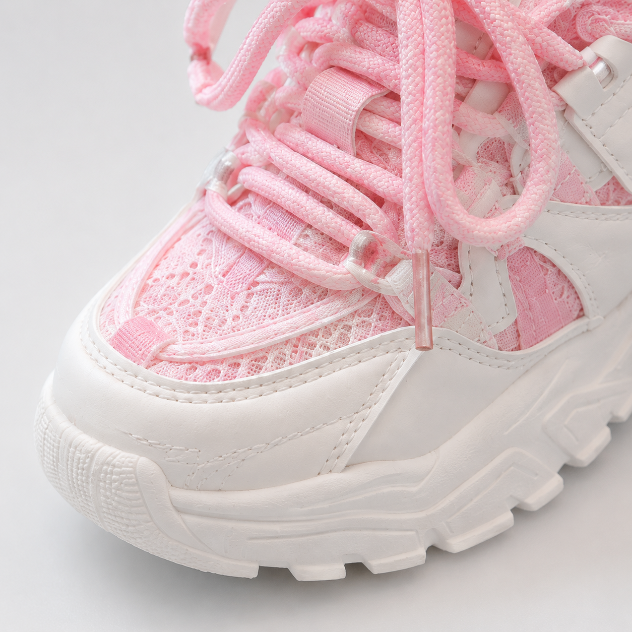 Girls' Fashion Chunky Sneakers – Sparkle Casual Sports Shoes | Lightweight & Comfortable
