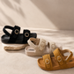 Sandales Filles à Double Boucle | Chaussures d'Été Souples Antidérapantes pour Enfants 