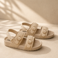 Sandales Filles à Double Boucle | Chaussures d'Été Souples Antidérapantes pour Enfants 
