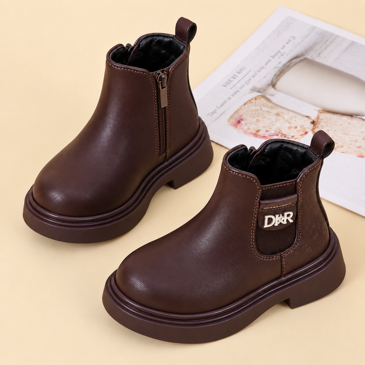Bottines classiques pour filles – Confort et style à chaque petit pas