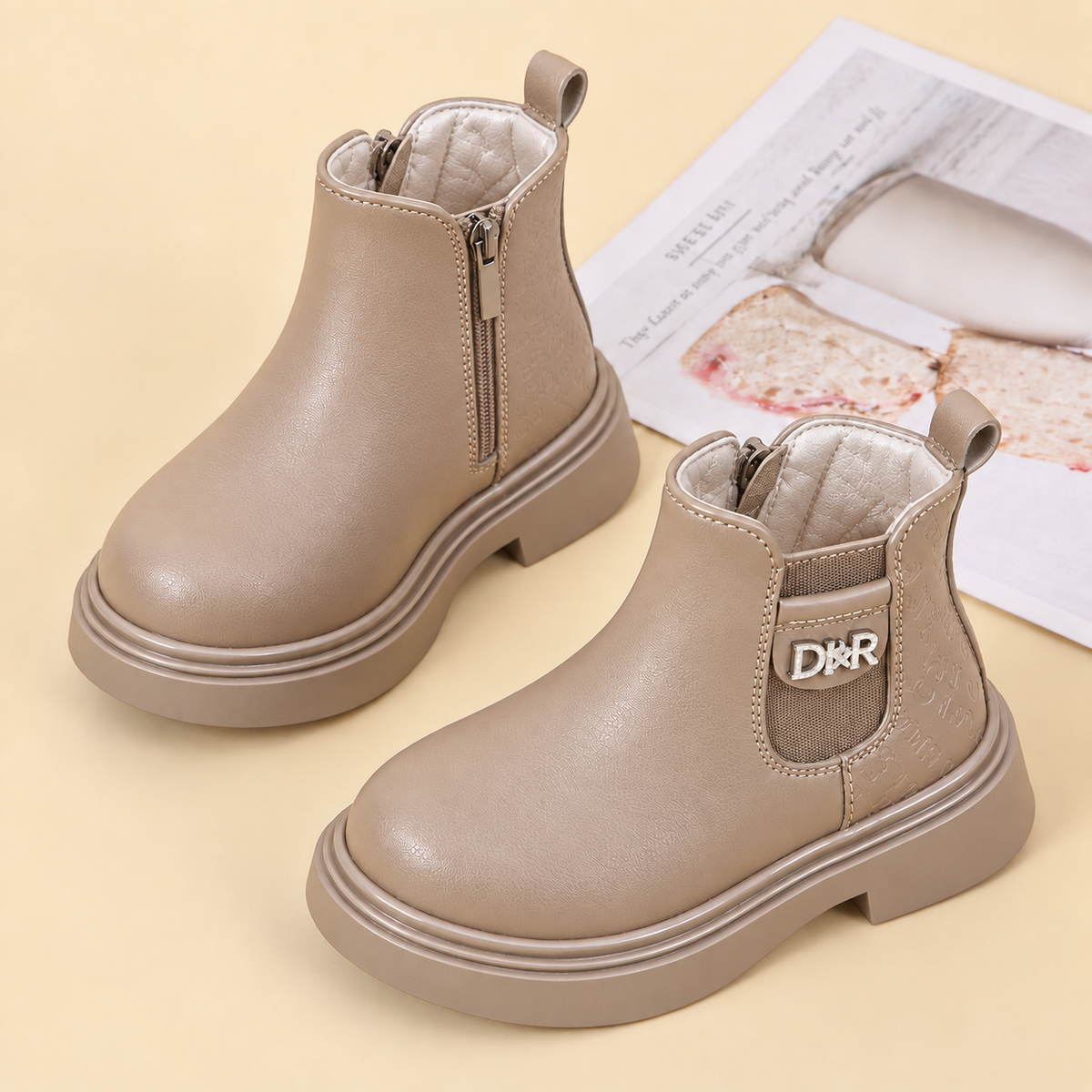 Bottines classiques pour filles – Confort et style à chaque petit pas