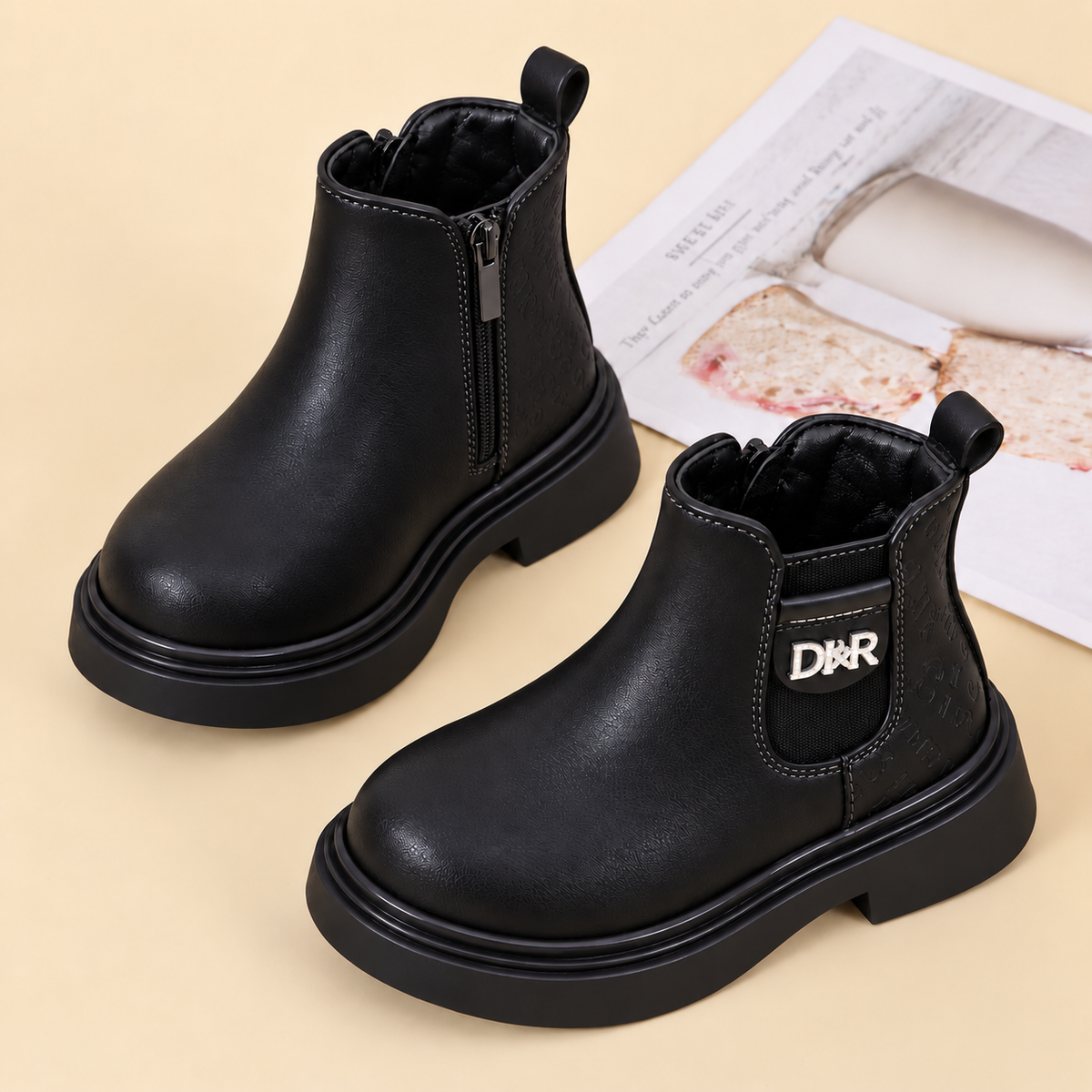 Bottines classiques pour filles – Confort et style à chaque petit pas
