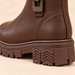Bottines stylées pour fille – Chaussures d’hiver quotidiennes, confortables et tendance