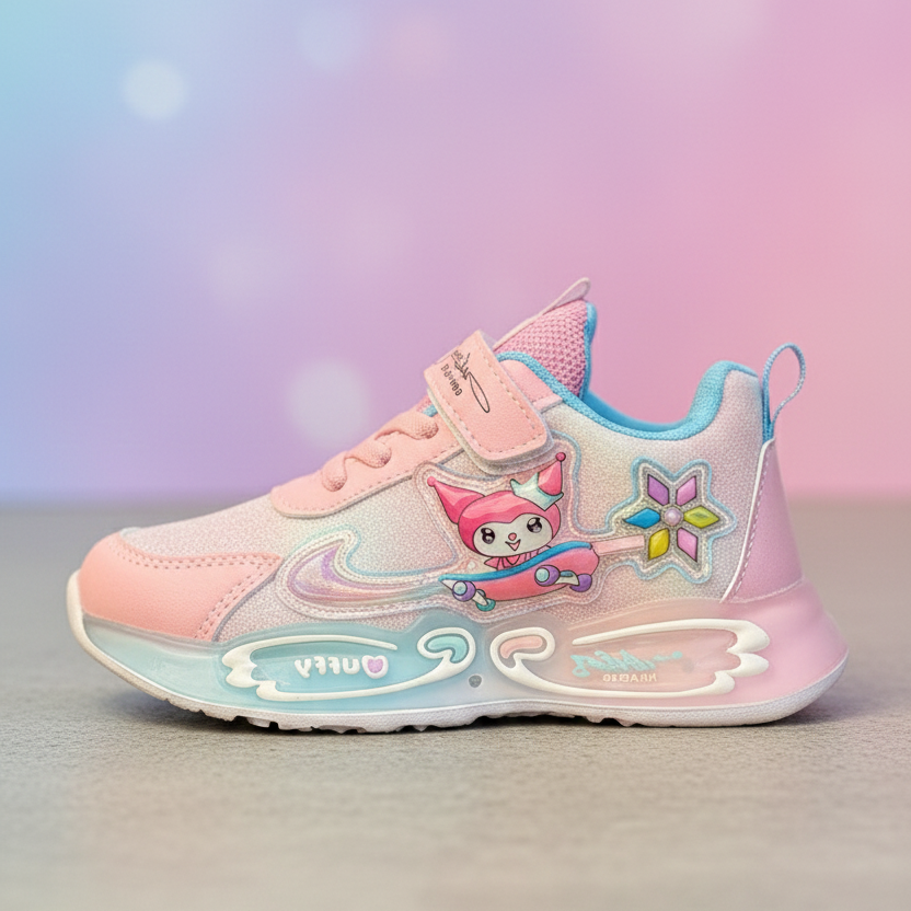 حذاء رياضي DuffyGlow Magical LED للبنات