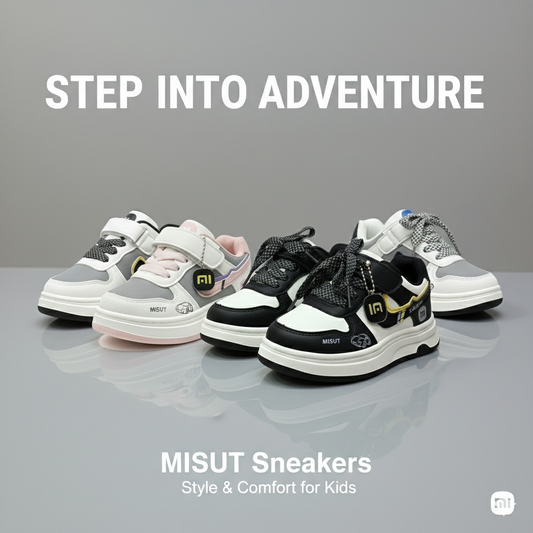 أحذية رياضية للأطفال للجنسين - خفيفة الوزن ومريحة وعصرية للاستخدام اليومي
