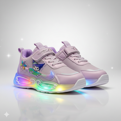 حذاء رياضي DuffyGlow Magical LED للبنات