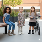 Girls’ Lace-Up Ankle Boots—Lug Grip for Safer Steps