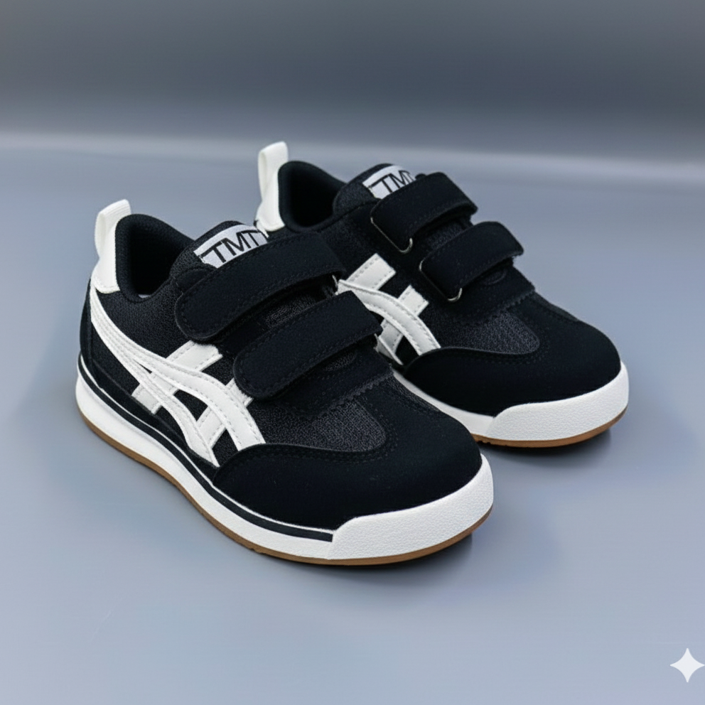 Kids Casual Sport Sneakers with Velcro Straps – Lightweight & Comfortable