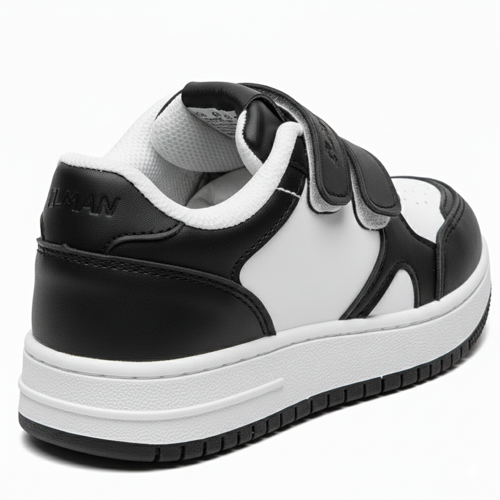 Baskets décontractées pour enfants avec fermeture velcro – Élégantes et confortables