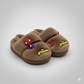 Chaussons Spider-Man : peluche chaude, protection à bout fermé 