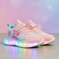 حذاء رياضي DuffyGlow Magical LED للبنات