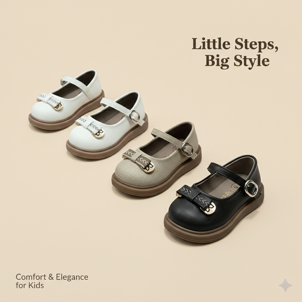 Chaussures élégantes pour filles – Style classique et confort moderne