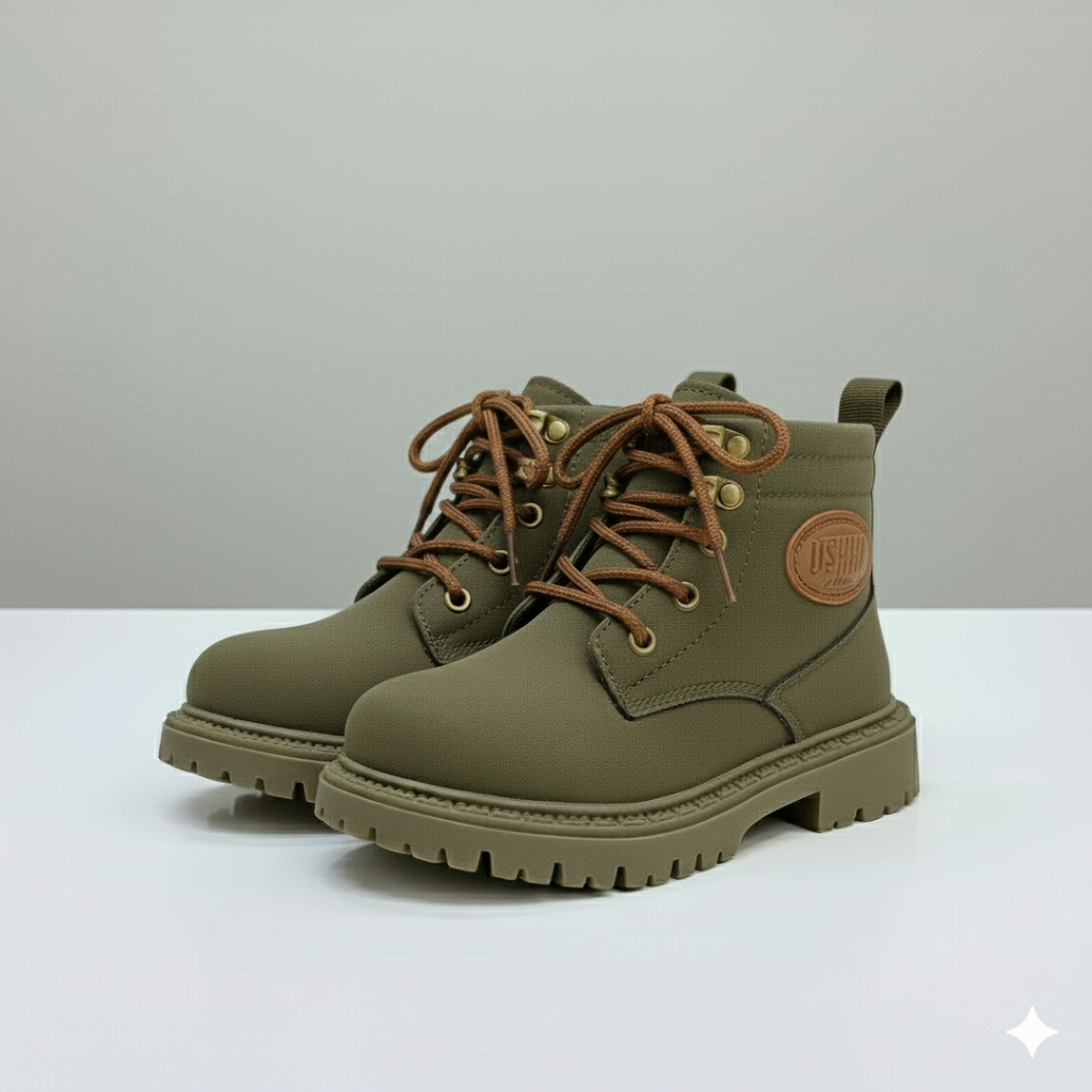 أحذية الأطفال: تغلب على الاندفاع - سحاب جانبي ونعل داخلي متين 