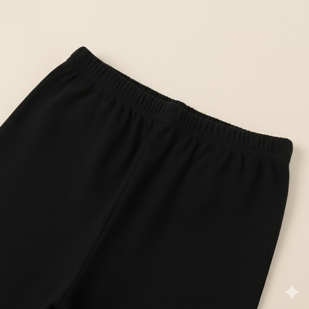 بنطلون ضيق للبنات بطبعة أرنب لطيفة - بنطلون قطني ناعم مطاطي