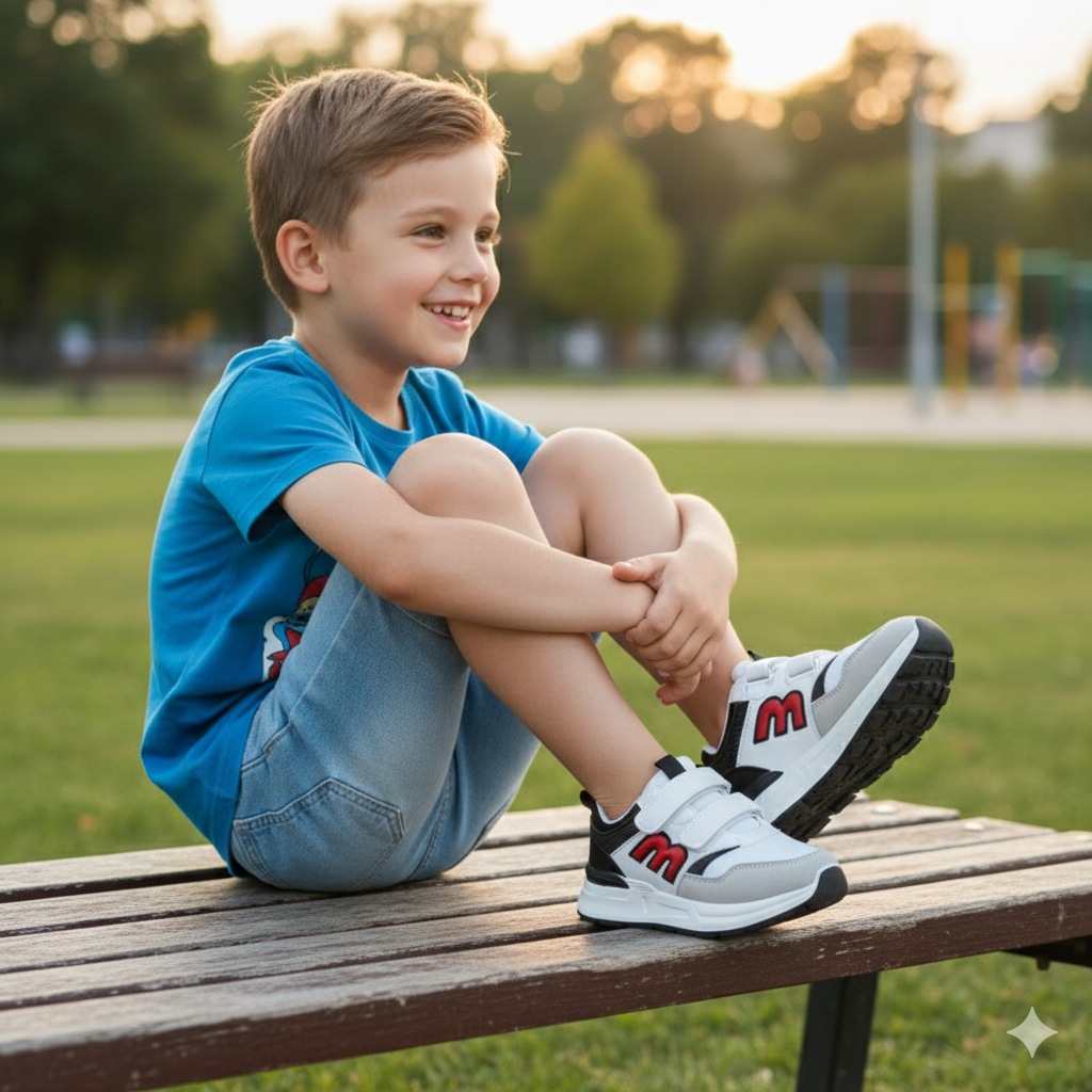 أحذية رياضية خفيفة الوزن للأطفال - أحذية رياضية مريحة للاستخدام اليومي